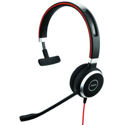 Jabra Evolve 40 MS Mono USB PC Headset - Ex Demo